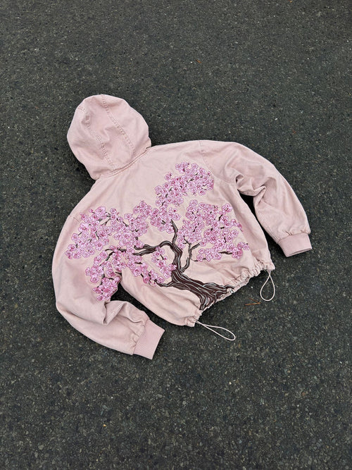Cherry Blossom Embroidered Jacket