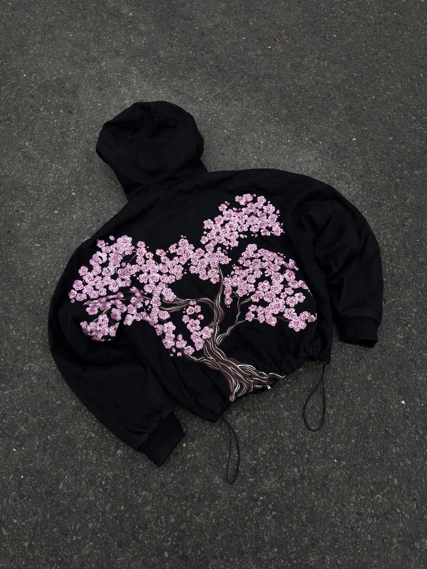 Cherry Blossom Embroidered Jacket