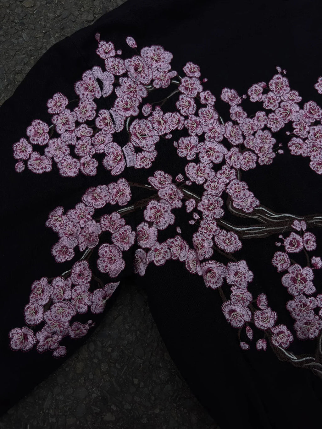 Cherry Blossom Embroidered Jacket